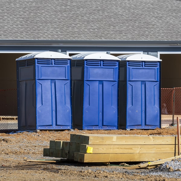 how often are the porta potties cleaned and serviced during a rental period in Dowelltown Tennessee